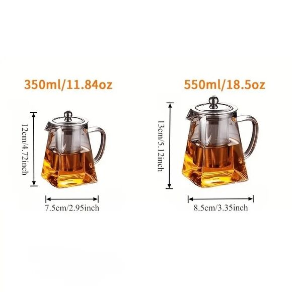 Brewing Tea Kettle with Stainless Steel Filter Thickened Heat-Resistant Large Ca - Picture 7 of 7